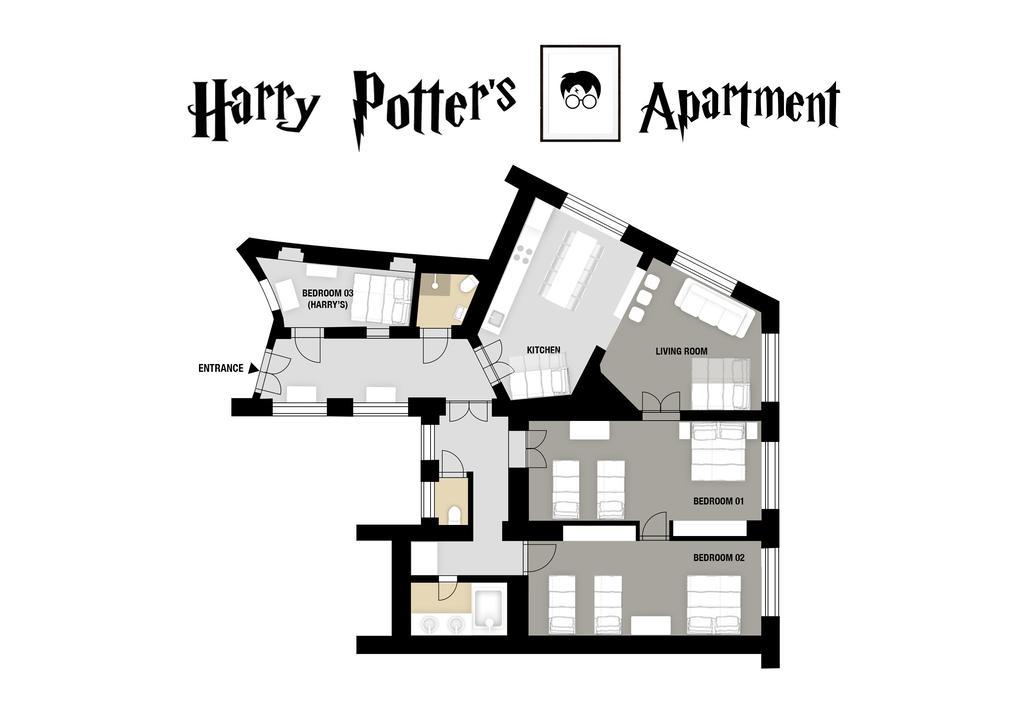 Amazing Harry Potter'S Apt. At Old Town Praga Esterno foto